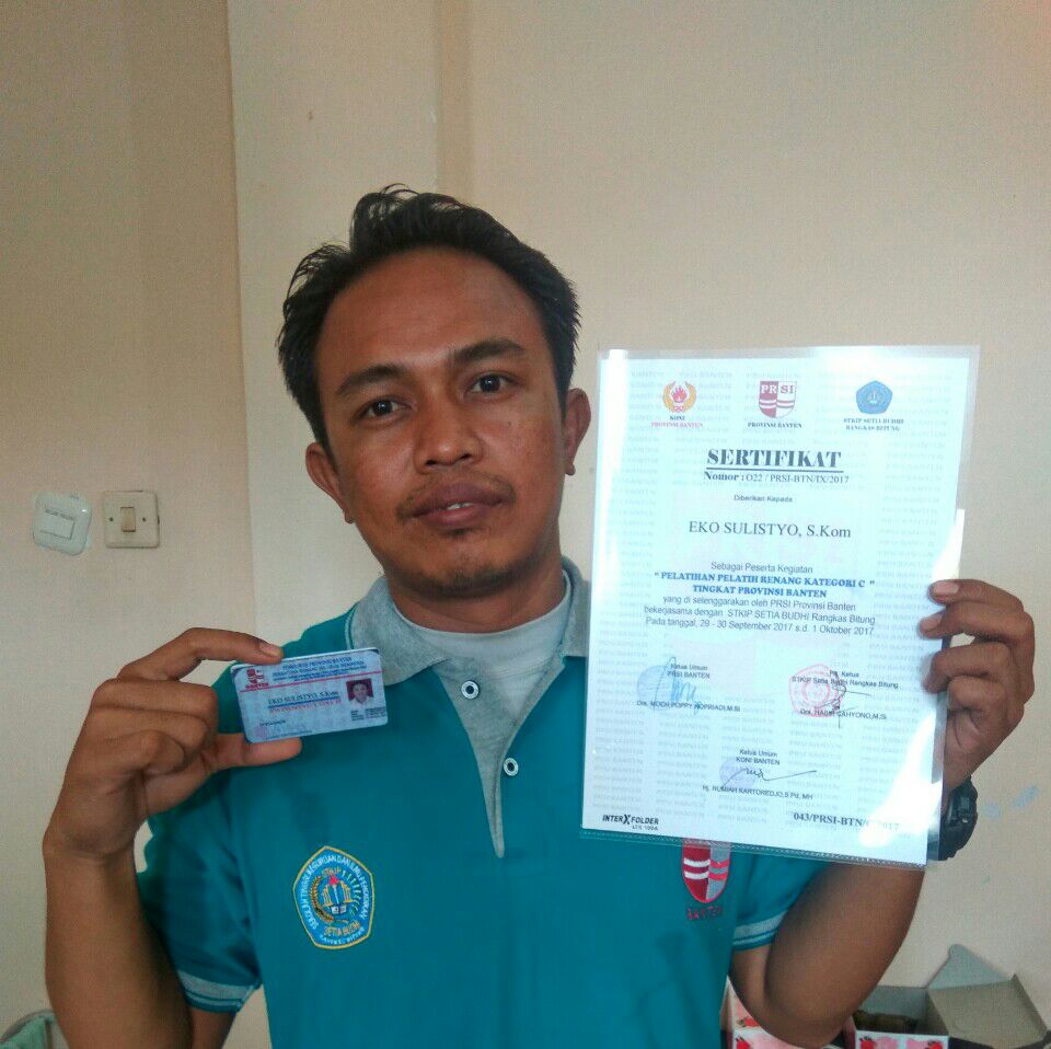 Pelatihan Pelatih Renang Kategori “C” Tingkat Provinsi Banten